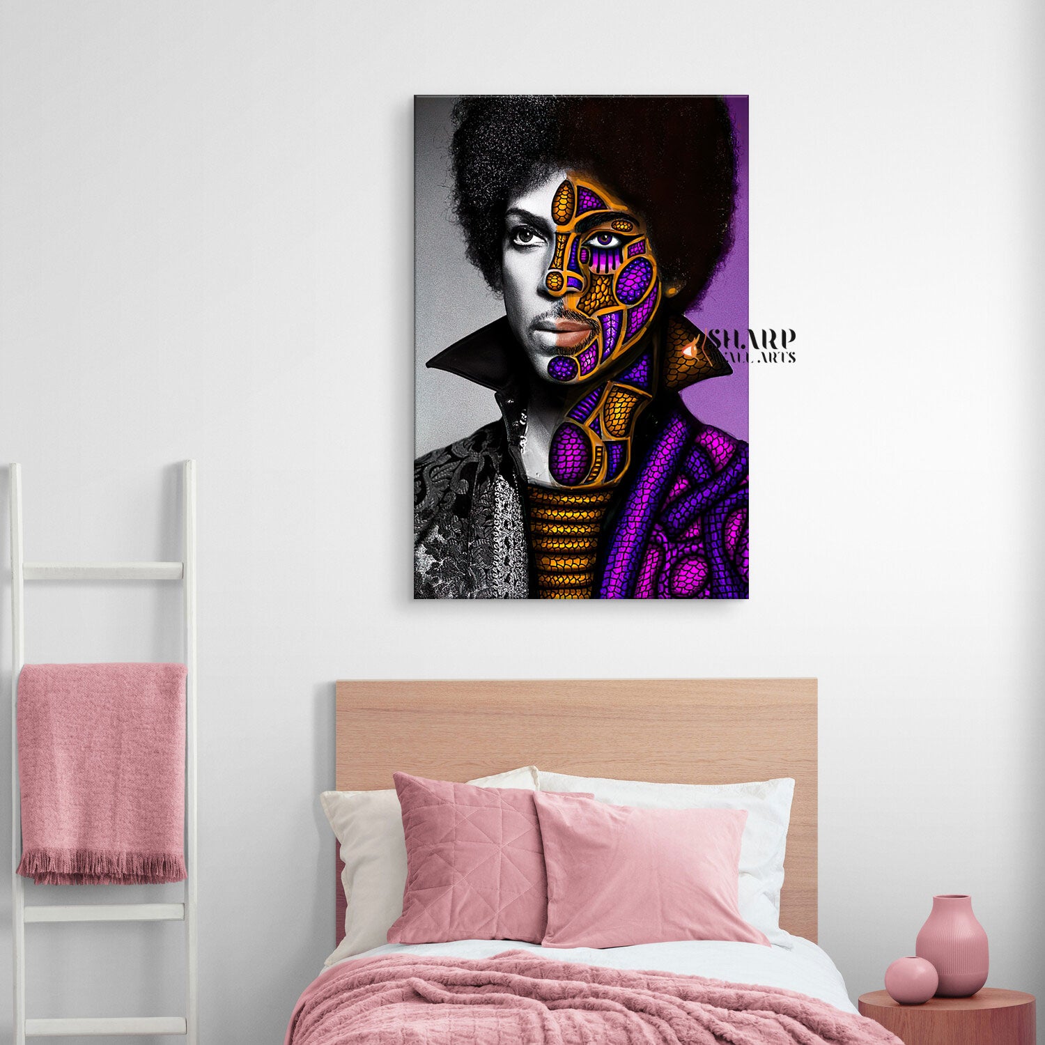 Prince Purple Canvas Wall Art
