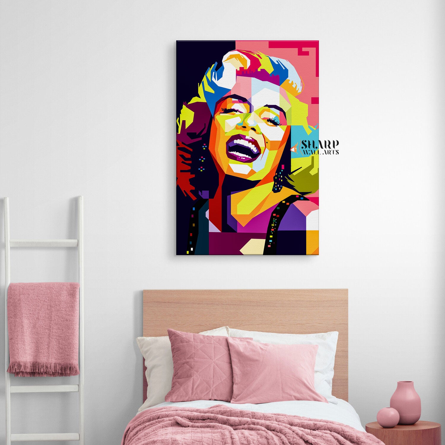 Marilyn Monroe Pop Art Canvas Wall Art