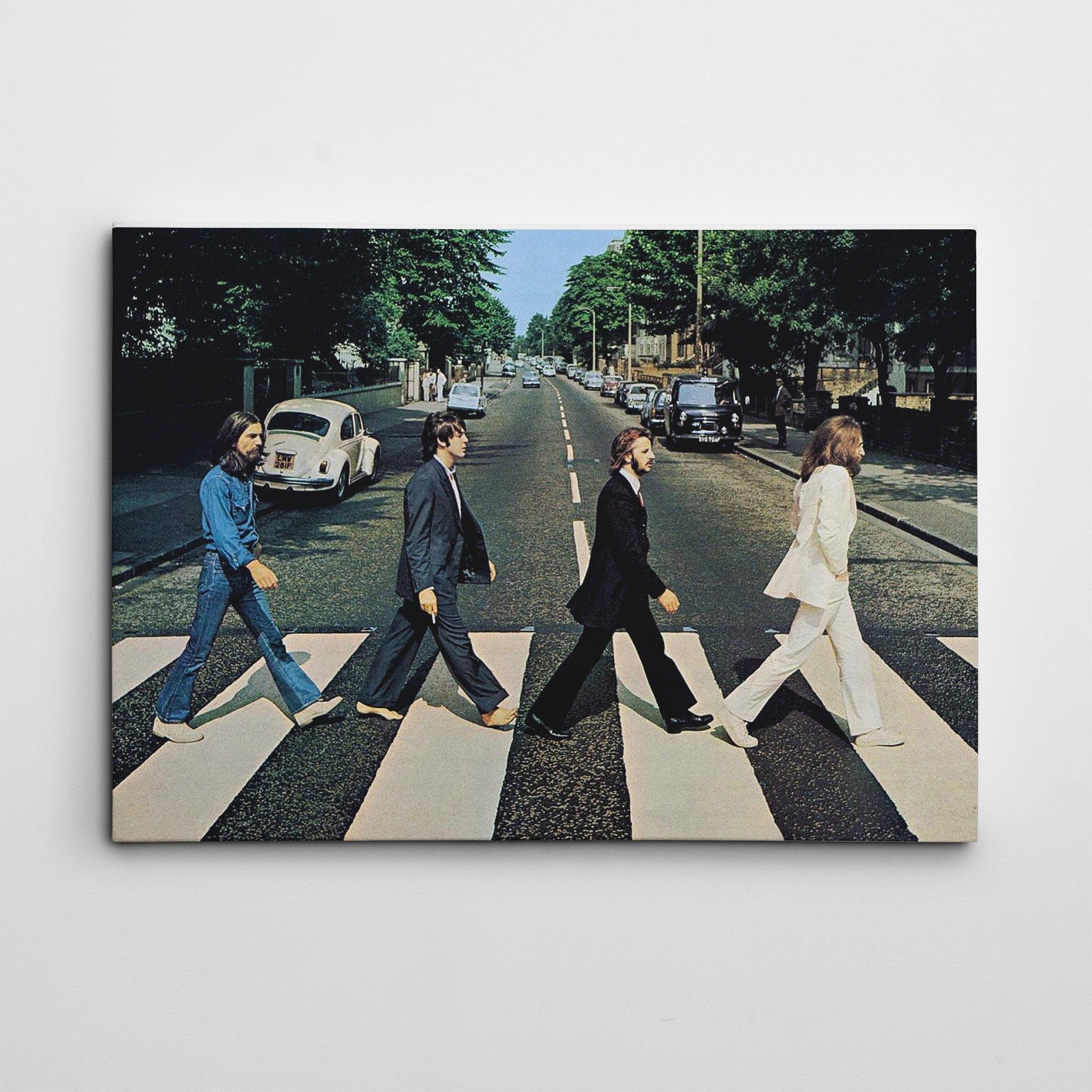 The Beatles Abbey Road Wall Art Canvas Print - SharpWallArts
