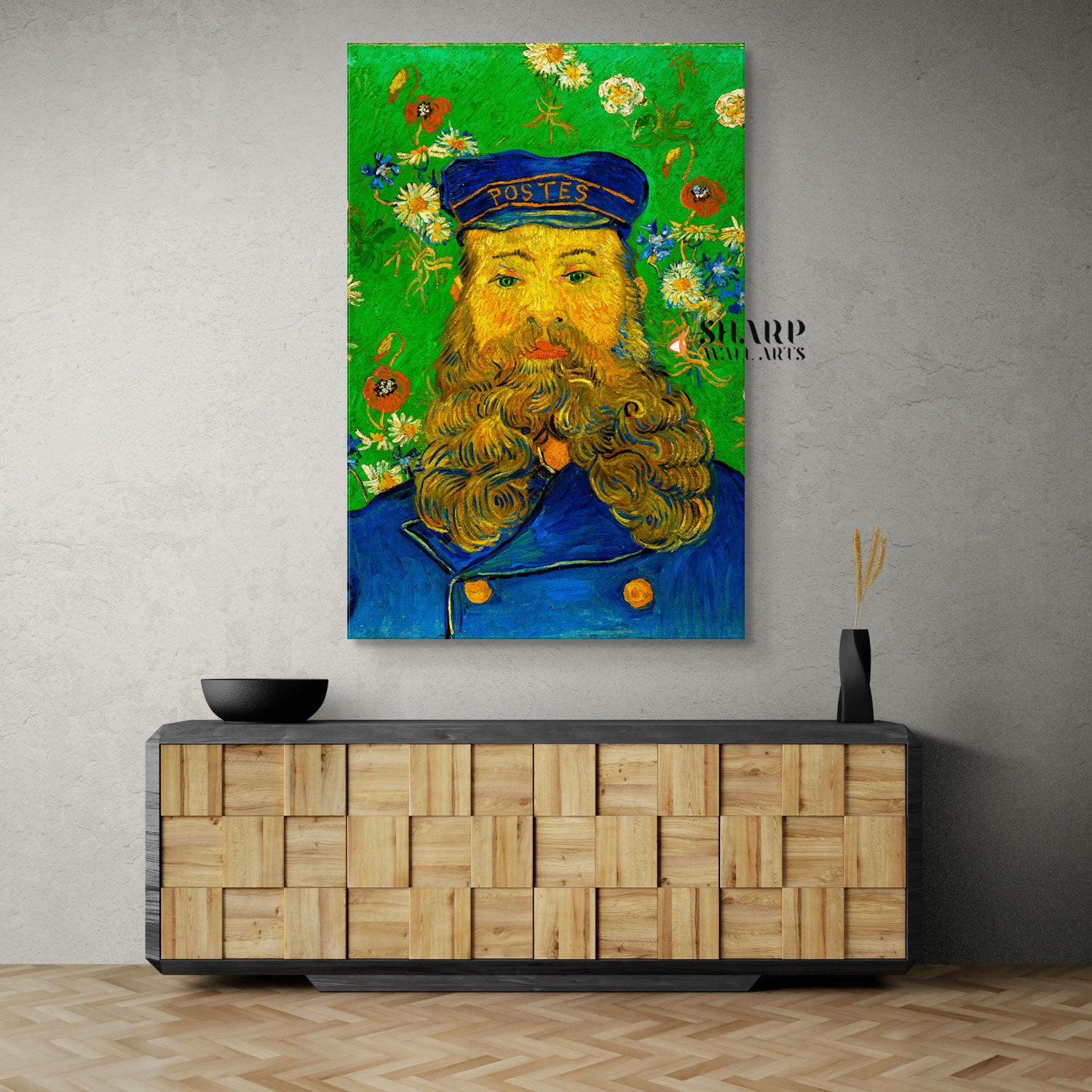 Vincent van Gogh Portrait Of Joseph Roulin Canvas Wall Art