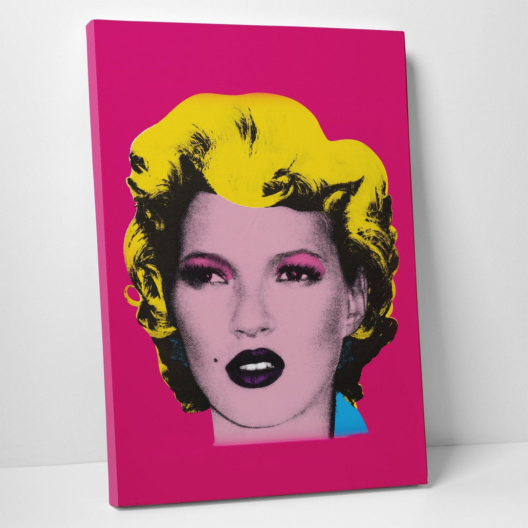 Banksy Kate Moss Pop Art Canvas Wall Art