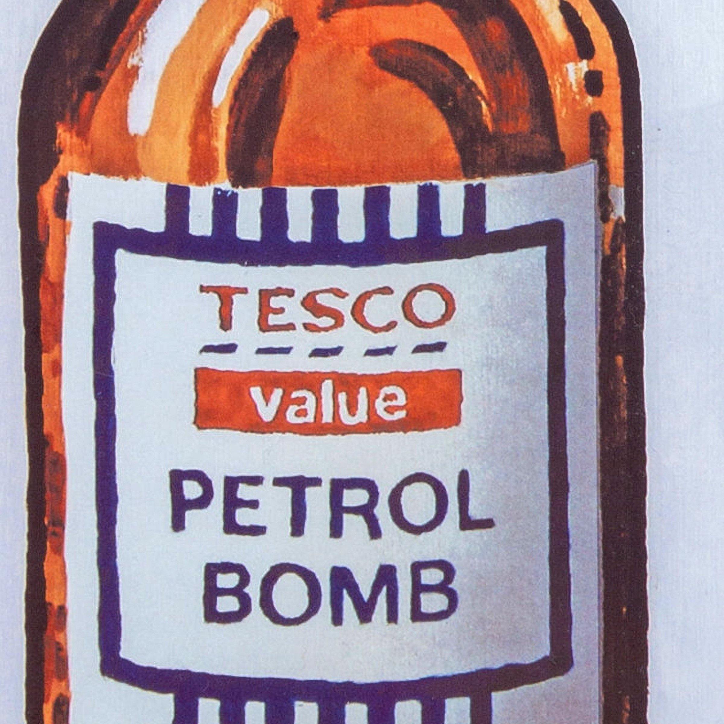 Banksy - Tesco Value Petrol Bomb - SharpWallArts